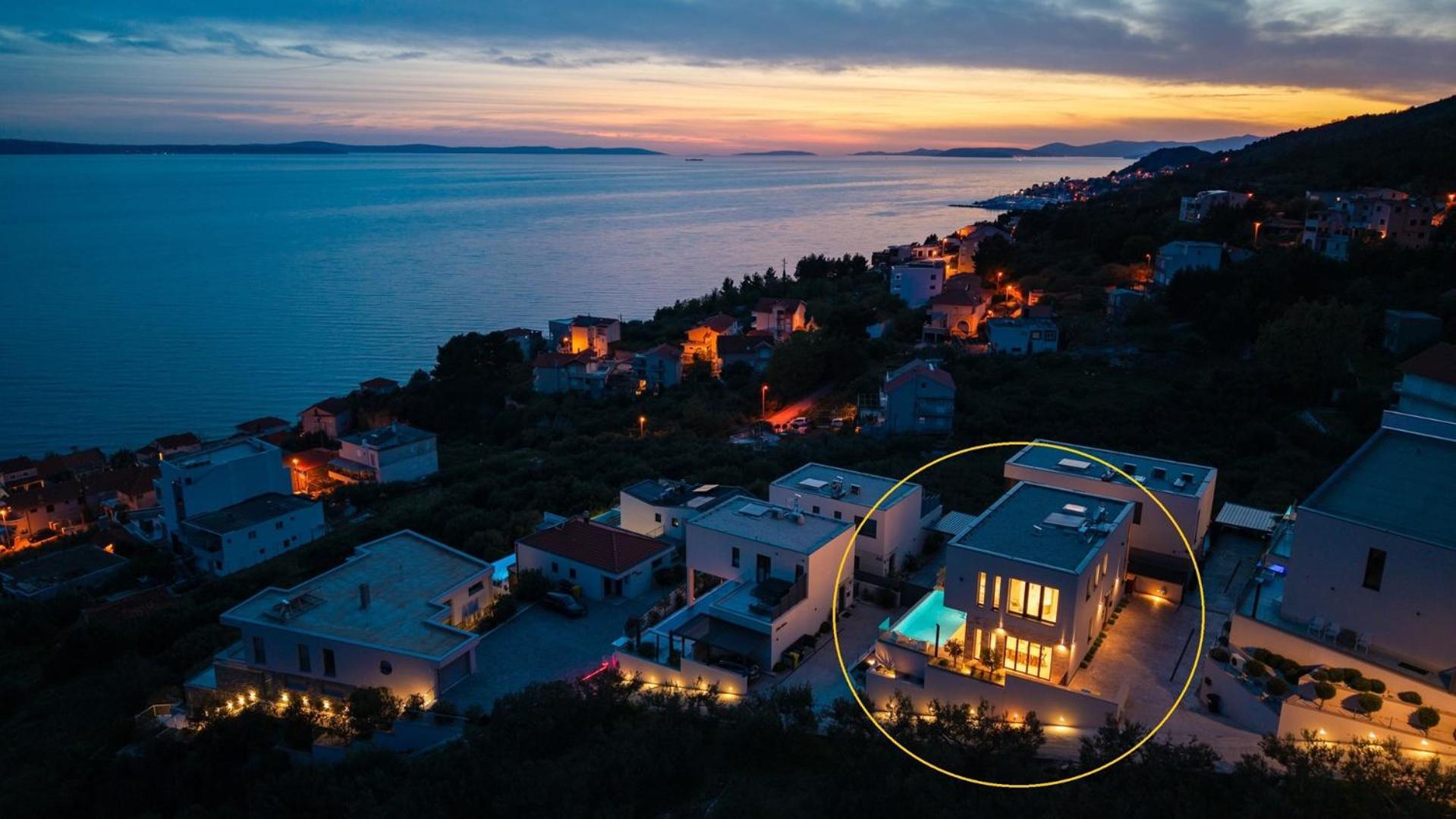 New! Ocean View Villa Jesenice  Extérieur photo