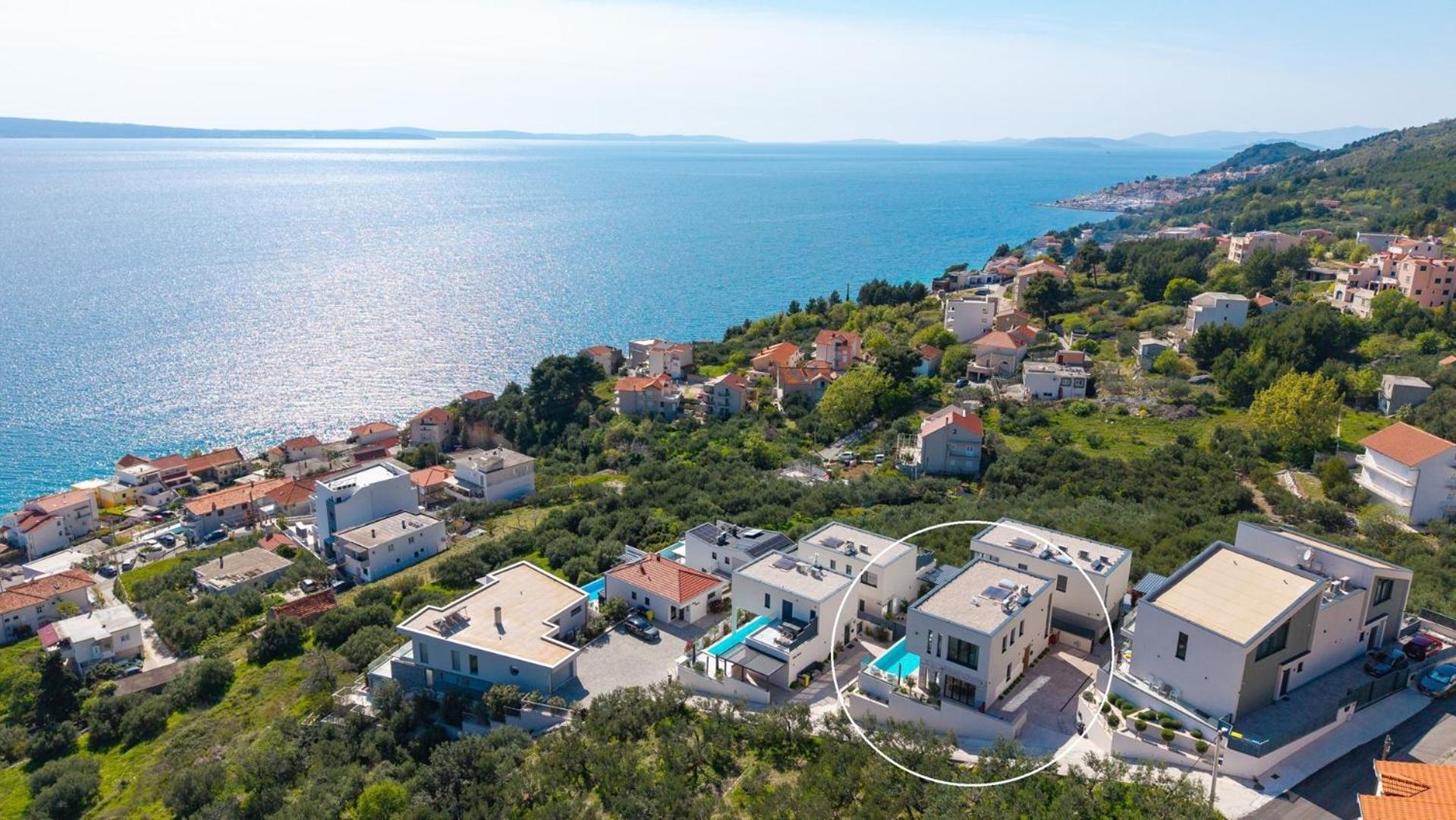 New! Ocean View Villa Jesenice  Extérieur photo